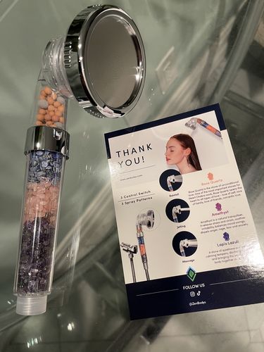 Customer photo review of Zenbody Chakra Shower Head