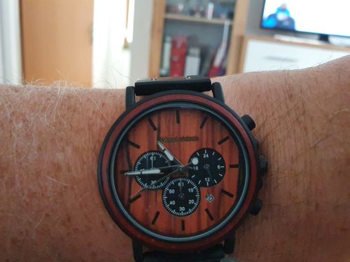 Customer photo review of Wood o'clock - Kastanie