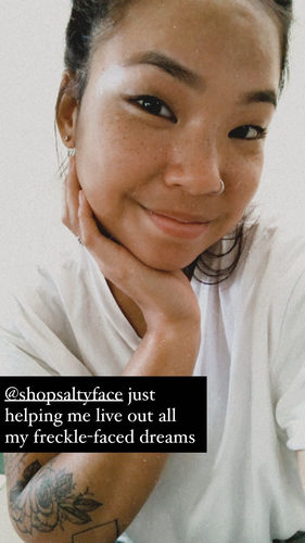 Customer photo review of Freckle Stain