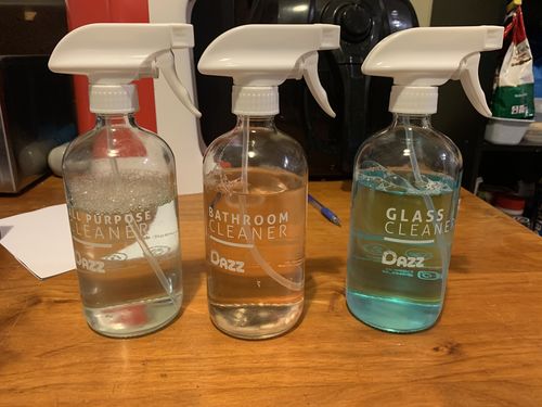 Customer photo review of Glass Bottles