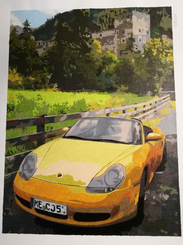 Customer photo review of Dein LIEBLINGSBILD - Als Malen nach Zahlen Set