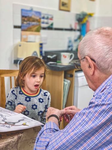 Customer photo review of Grandpa Magic - Book