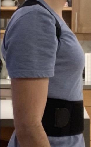 Customer photo review of Mágnesterápiás Tartásjavító Heveder