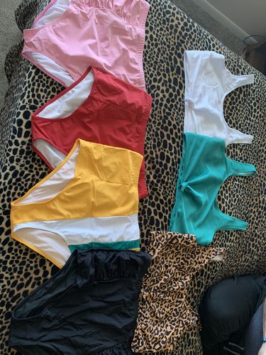 Customer photo review of Traveler Top | White Rib Knit