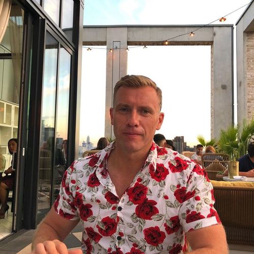 Customer photo review of chemise d'homme en pur coton à imprimé style de vacances hawaïennes