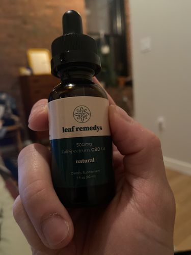 Customer photo review of 30ML Full Spectrum CBD Tincture