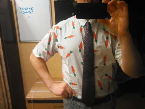 Customer photo review of chemise d'homme en pur coton à imprimé style de vacances hawaïennes