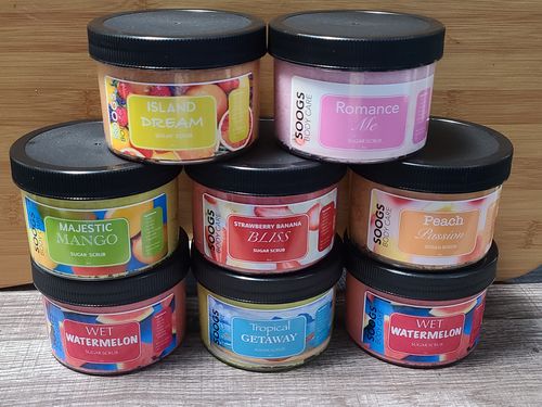 Customer photo review of Wet Watermelon | Sugar Scrub