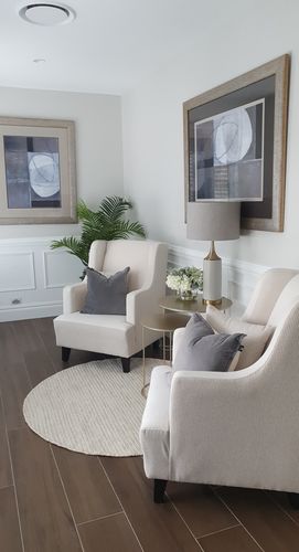 Customer photo review of Ivory Skandi Hand Woven Wool-Blend Round Rug