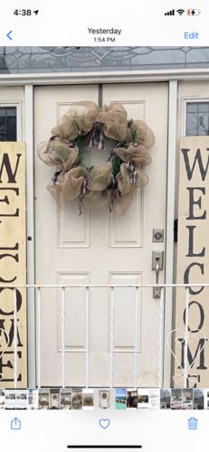Customer photo review of 10.5"X10Yd Poly/Jute Mesh Natural RY800518