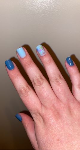 Customer photo review of 6 Color Modern Female Gel Polish Set