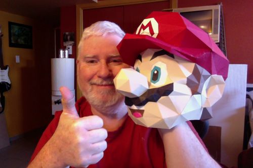 Customer photo review of Masque Super Mario
