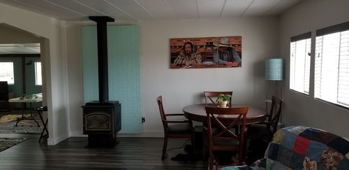 Customer photo review of The Big Lebowski The Dude & Narrator Canvas Sets