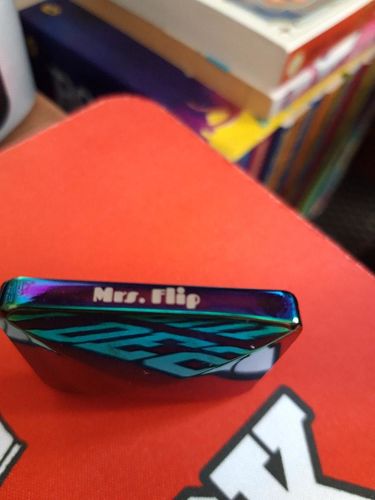 Customer photo review of Mr. Flip™ Metal Fidget
