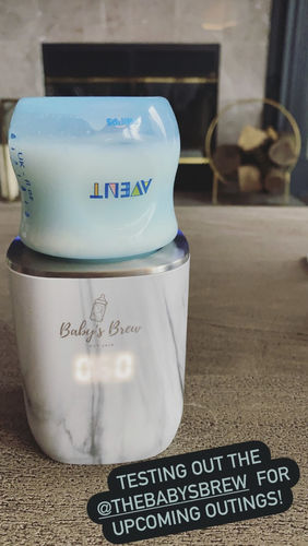 Customer photo review of Portable Bottle Warmer Pro