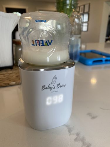Customer photo review of Portable Bottle Warmer Pro