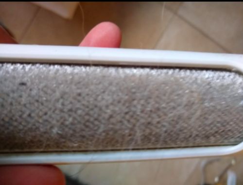 Customer photo review of The Roller Brush