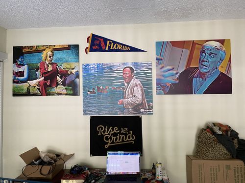 Customer photo review of Mr. S & Ducks Canvas Sets