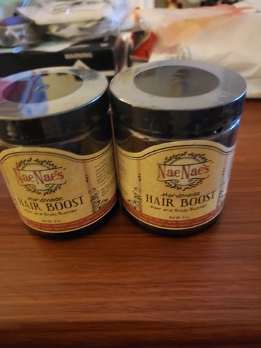 Customer photo review of Nae Nae's Hair Boost 9oz