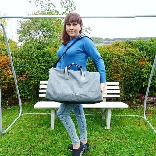 Customer photo review of Travel Garment Bag