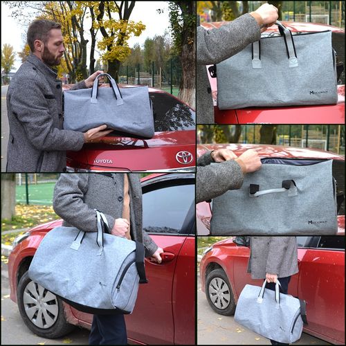 Customer photo review of Travel Garment Bag