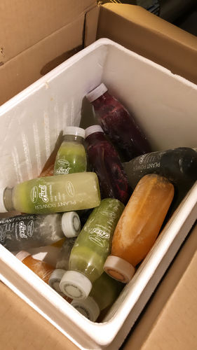 Customer photo review of FREE MORNING WAKE UP JUICE SHOT FOR EVERY MORNING - WITH JUICE CLEANSE ONLY. (does not include Work From Home Packages)