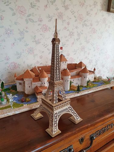 Customer photo review of La Grande Roue - La Maquette en Bois®