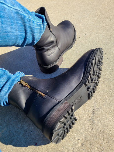 Customer photo review of Steel Toe Meti Boot | Raven