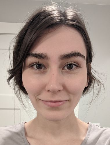 Customer photo review of Lash & Brow Enhancing Serum