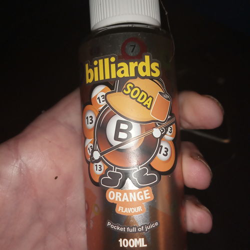 Customer photo review of Billiards Soda Range 70VG/30PG Shortfill 100ml