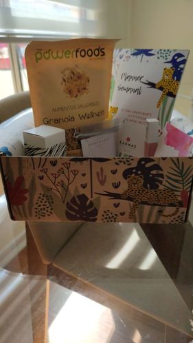 Customer photo review of Caja Radiante con turbante seda (+ de $61.000 en productos)