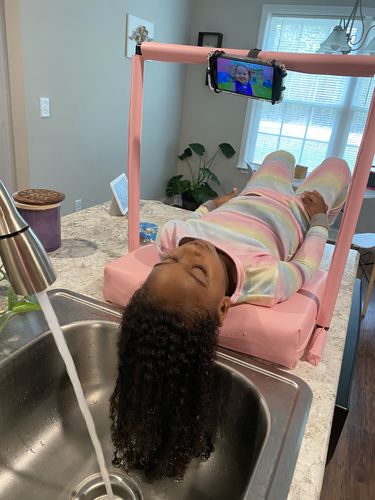 Customer photo review of Shampoo Mat Mini