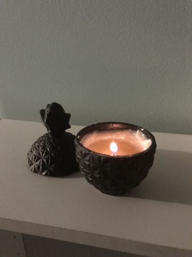 Customer photo review of LOST IN TROPICS SHARK TOOTH CANDLE