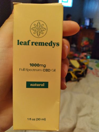 Customer photo review of 30ML Full Spectrum CBD Tincture