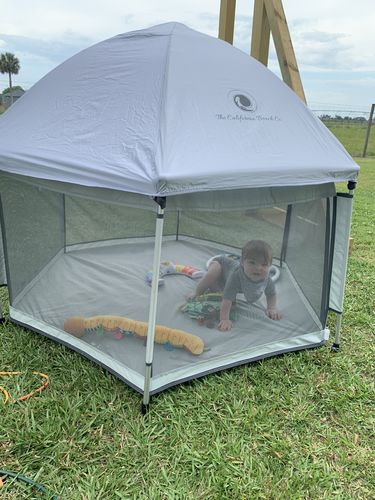 Customer photo review of Pop N' Go® Playpen