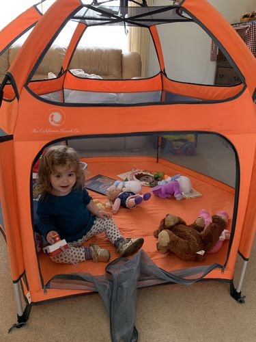 Customer photo review of Pop N' Go® Playpen