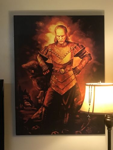 Customer photo review of Ghostbusters II Vigo the Carpathian Canvas Set