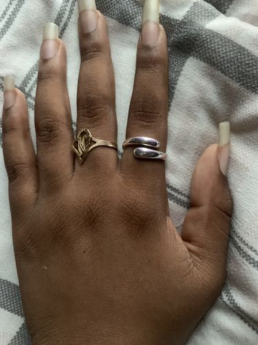 Customer photo review of Two Sided Ring