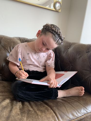 Customer photo review of Emotions Journal - Blush Pink-Amber