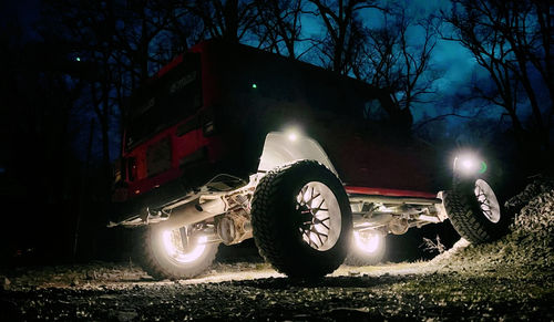 Customer photo review of (DOUBLE-ROW) RGB+W Wheel Ring Lights 4 Piece Set