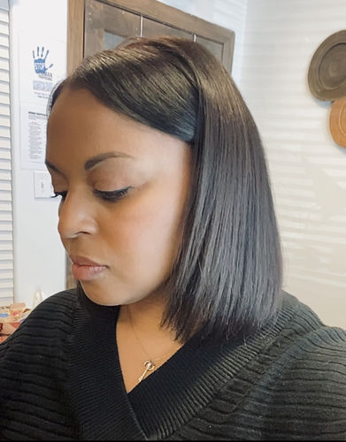 Customer photo review of Masters Infrared Black Titanium Flat Iron 1.5"