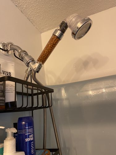 Customer photo review of The Best Eco-Friendly Shower Head