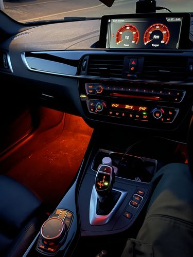 Customer photo review of MHC BMW Interior Footwell Lighting For F Series Models