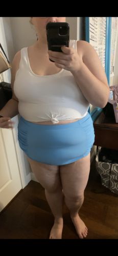 Customer photo review of Sun Baked Bottoms | Blue | Final Sale