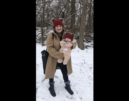 Customer photo review of Solvani Baby Bear Swaddle