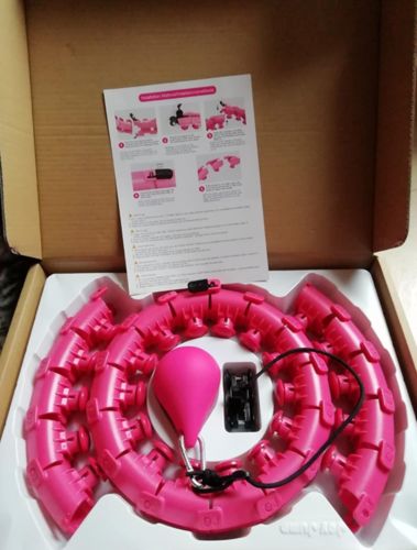 Customer photo review of Hula Woop - Der Hula Hoop der niemals fällt