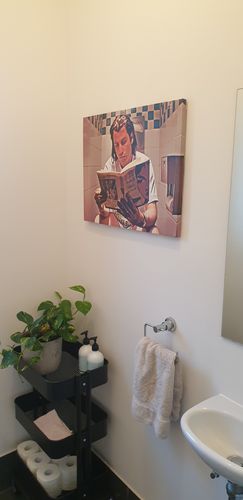 Customer photo review of Pulp Fiction To Be Continued Canvas Sets
