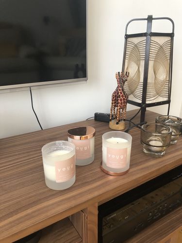 Customer photo review of Aromatherapy Candle Making Kit - Soothe blend