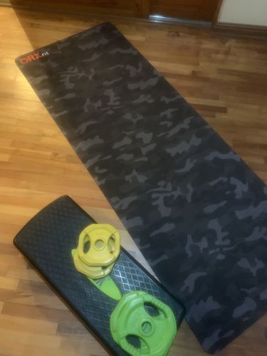 Customer photo review of Mat de Entrenamiento ORX Black Camo