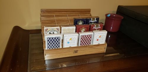Customer photo review of WOODEN DISPLAY STAND BY TCC